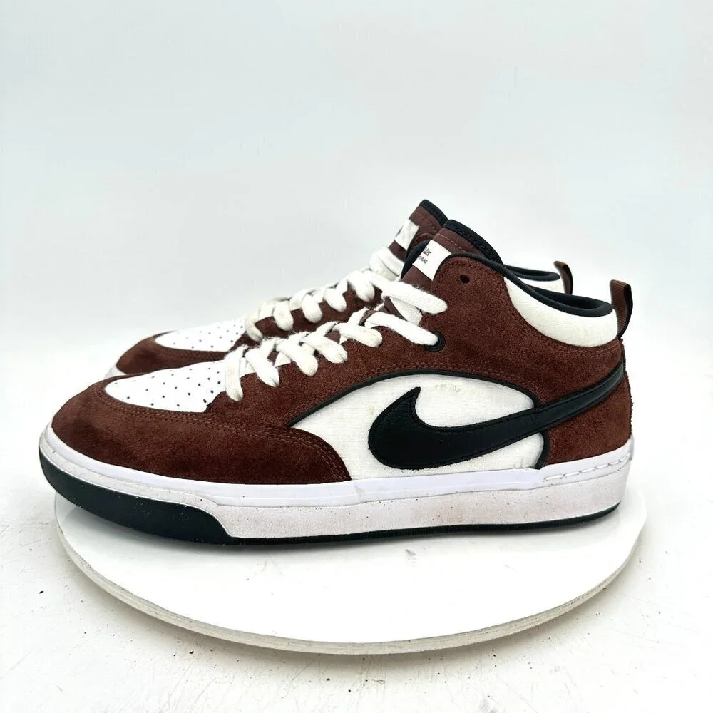 Nike React Leo Sb Men Size 12 DX4361-201 Light Chocolate Training Shoes